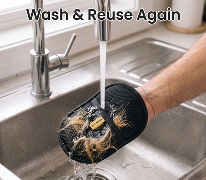 Pet Hair Remover Glove (Reusable)